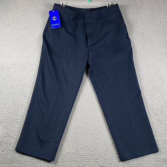 VTG Action Slacks Levi Strauss Mens 40x29 Navy Blue Hidden Stretch Chinos NWT - Picture 1 of 14